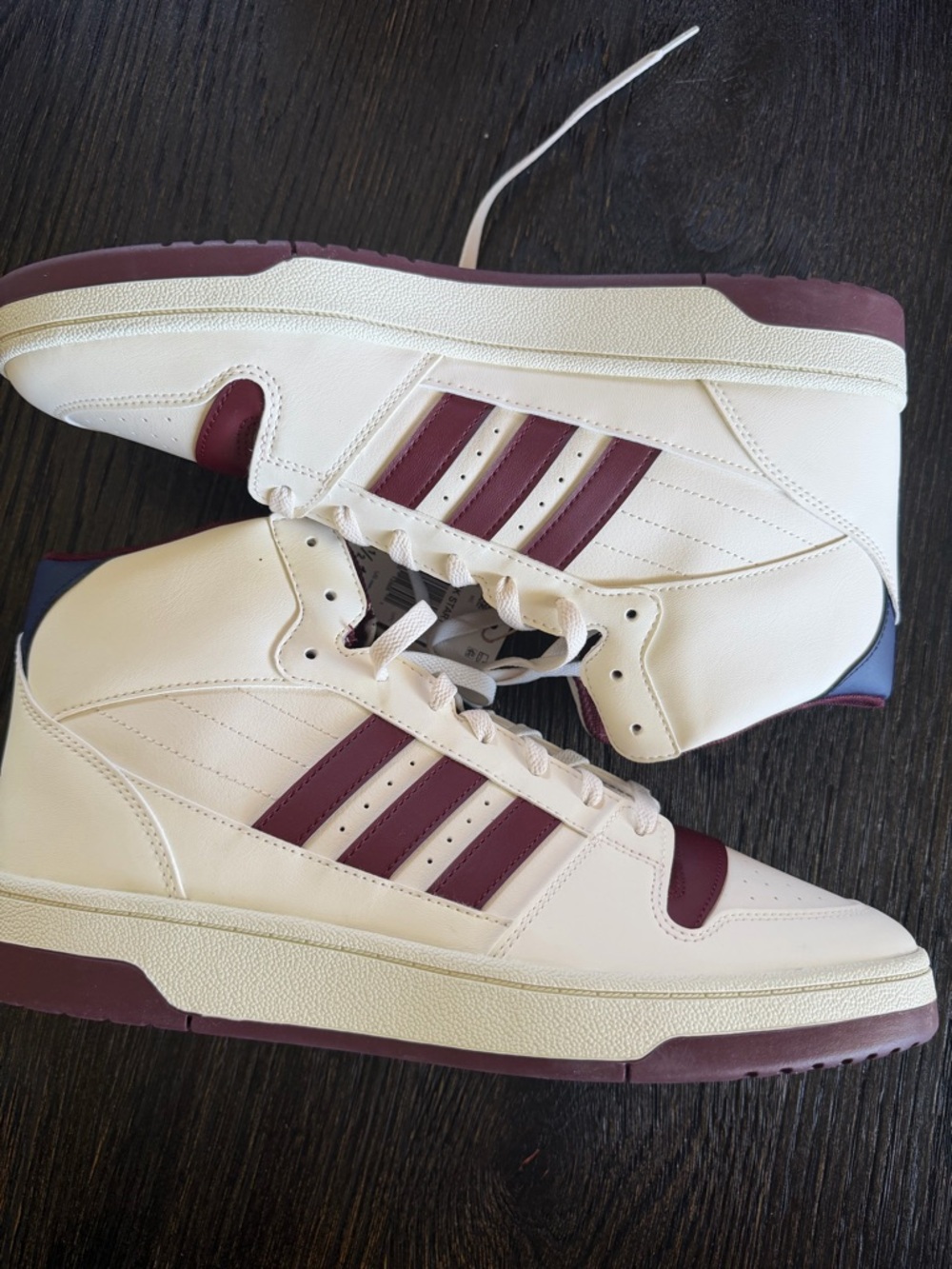 Adidas Break Start Mid Men's Athletic Shoe White Sneaker size 11.5